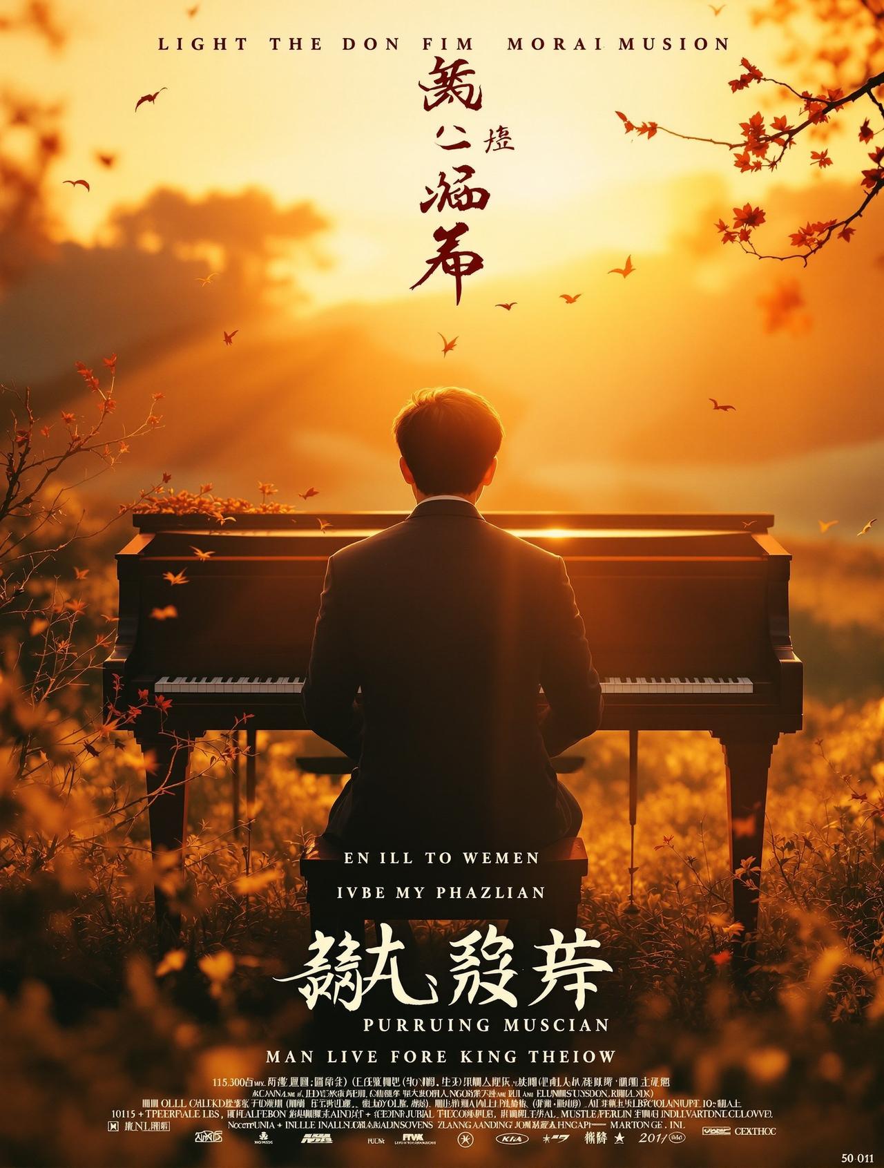 吉吉影视《追光者》海报背景